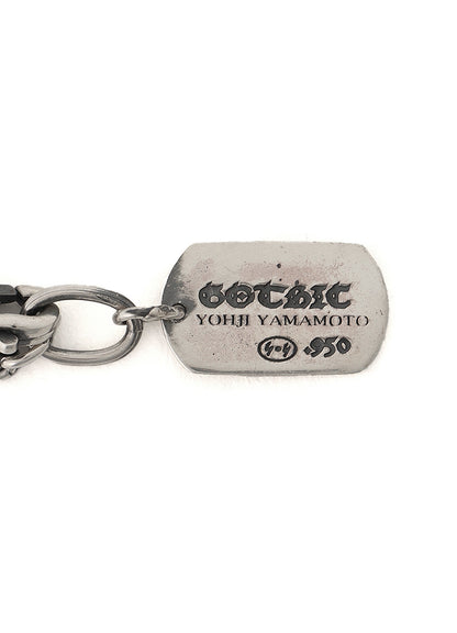 SILVER 950 DOG TAG GLASSES HOLDER