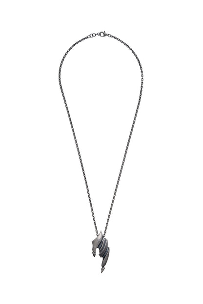 BRASS/ANTIQUE TALON PENDANT SV