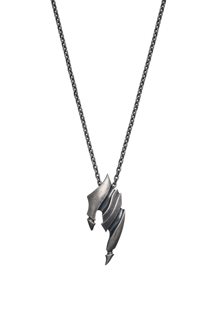 BRASS/ANTIQUE TALON PENDANT SV