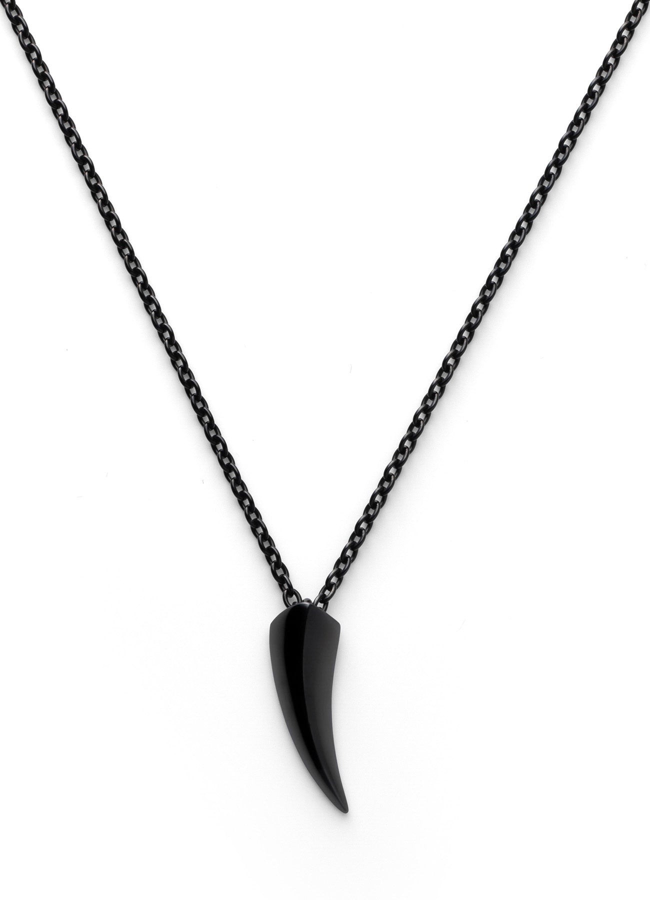 SILVER925BK CLAW PENDANT S BK