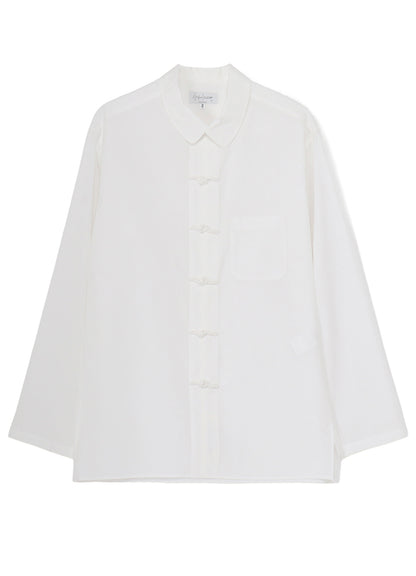 100/2 BROAD CHINA BUTTON BLOUSE