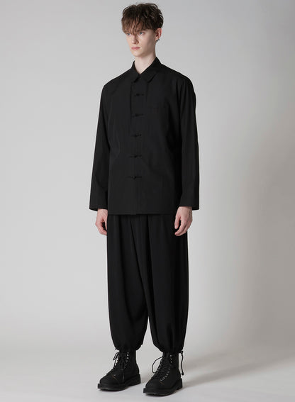 100/2 BROAD CHINA BUTTON BLOUSE