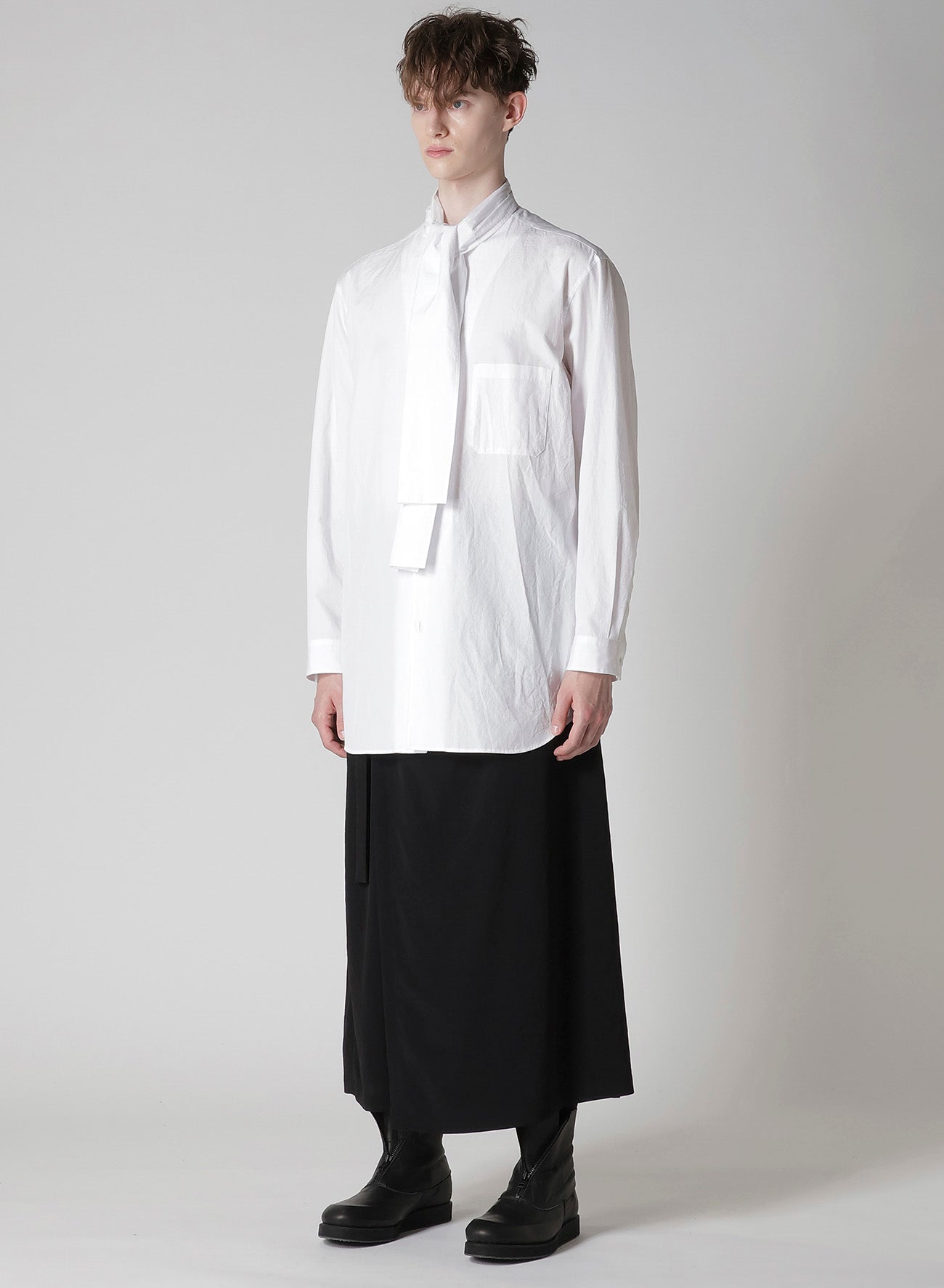 100/2 BROAD SCARF COLLAR BLOUSE