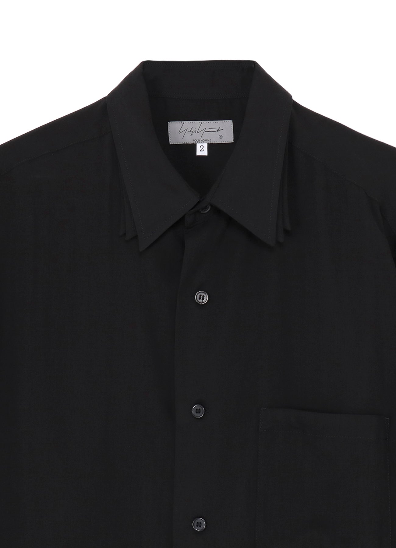 CELLLOSE LAWN 3COLLAR SLEEVE GATHER BLOUSE