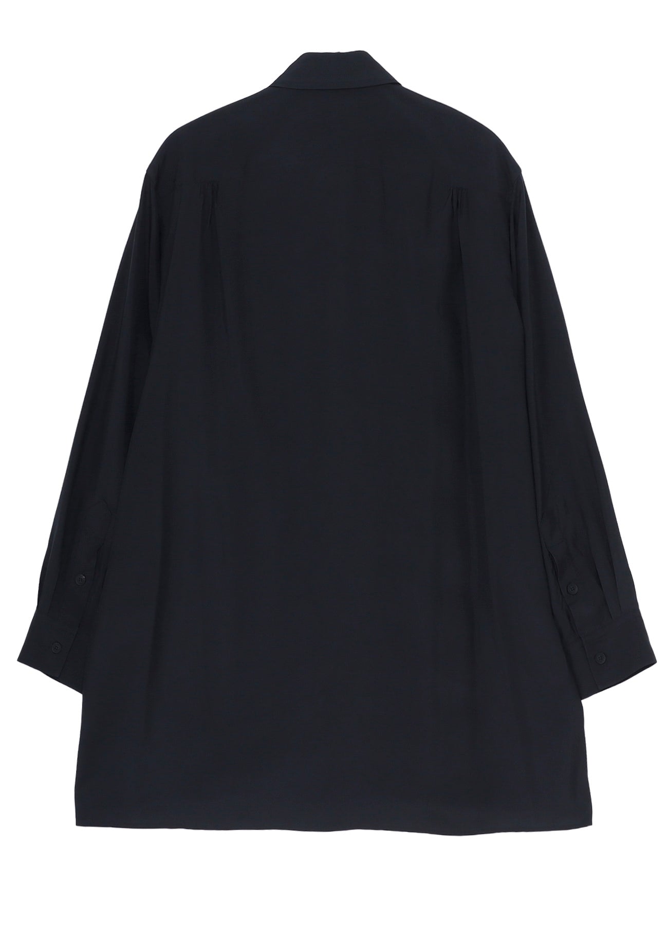 Cu TAFFETA 2 COLLAR BIG STANDARD SHIRT