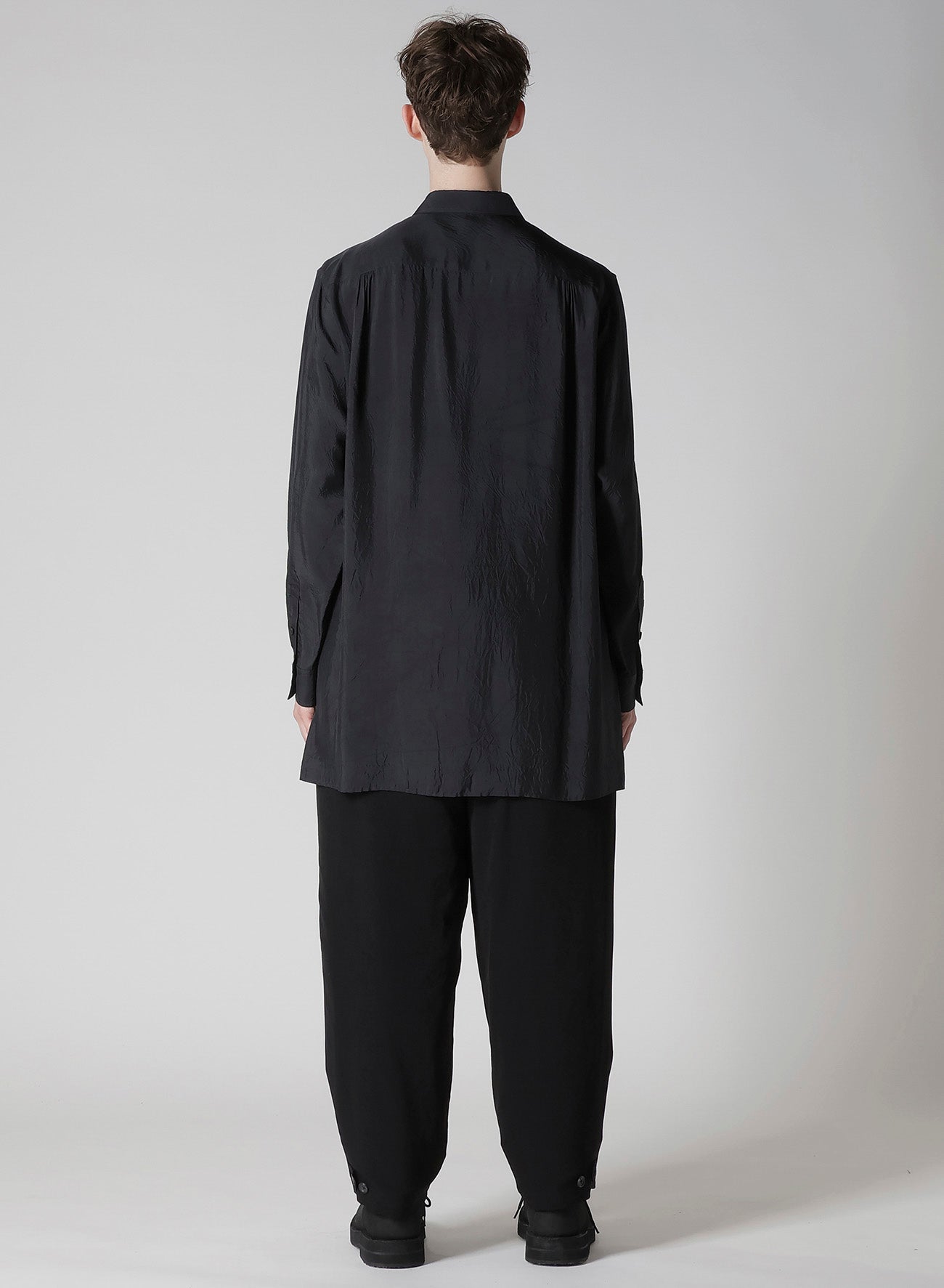 Cu TAFFETA 2 COLLAR BIG STANDARD SHIRT