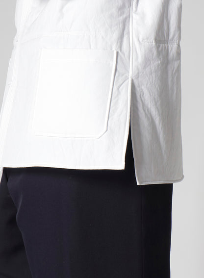 100/2 BROAD LOOP BUTTON PADDED BLOUSE