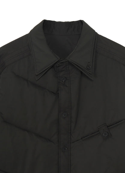 PE TAFETTA PT BK 2COLLAR DIAGONAL PADDED S