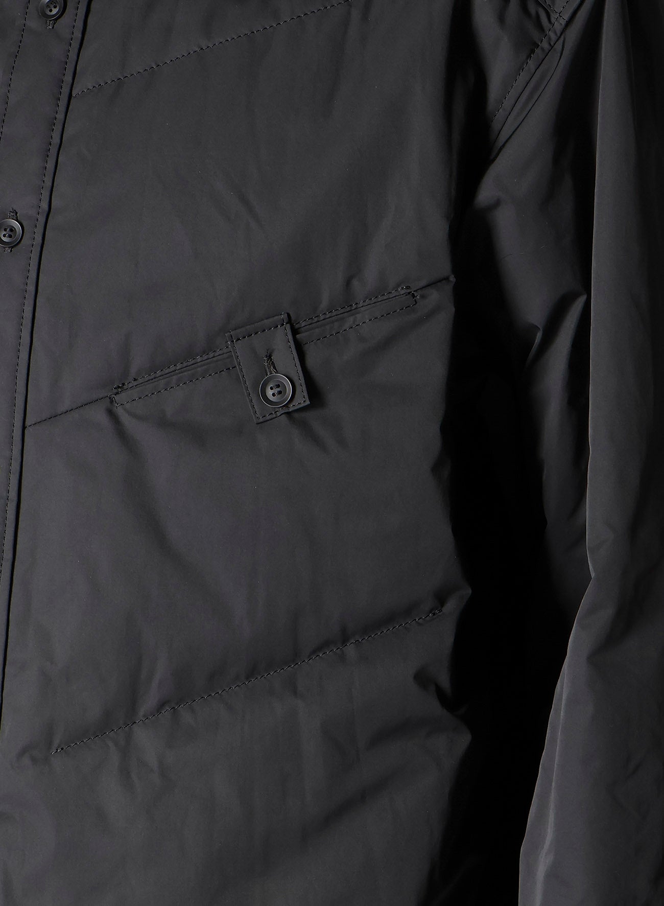 PE TAFETTA PT BK 2COLLAR DIAGONAL PADDED S