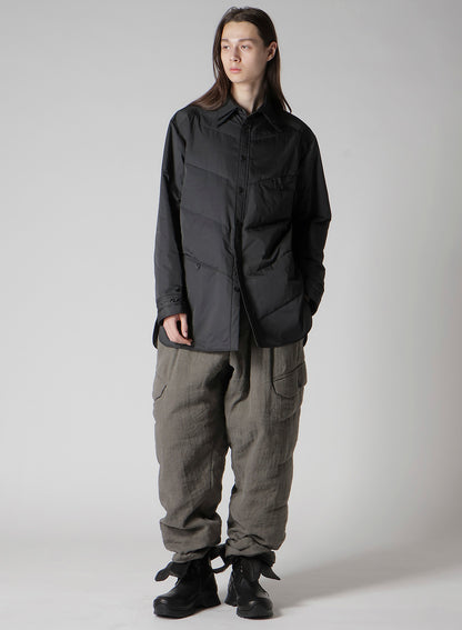 PE TAFETTA PT BK 2COLLAR DIAGONAL PADDED S