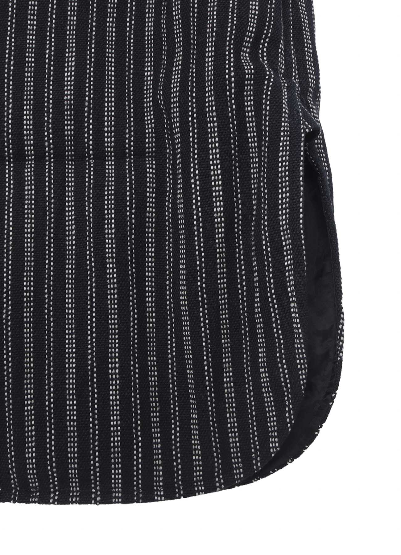 KHADI COTTON TAB COLLAR PADDED BLOUSE