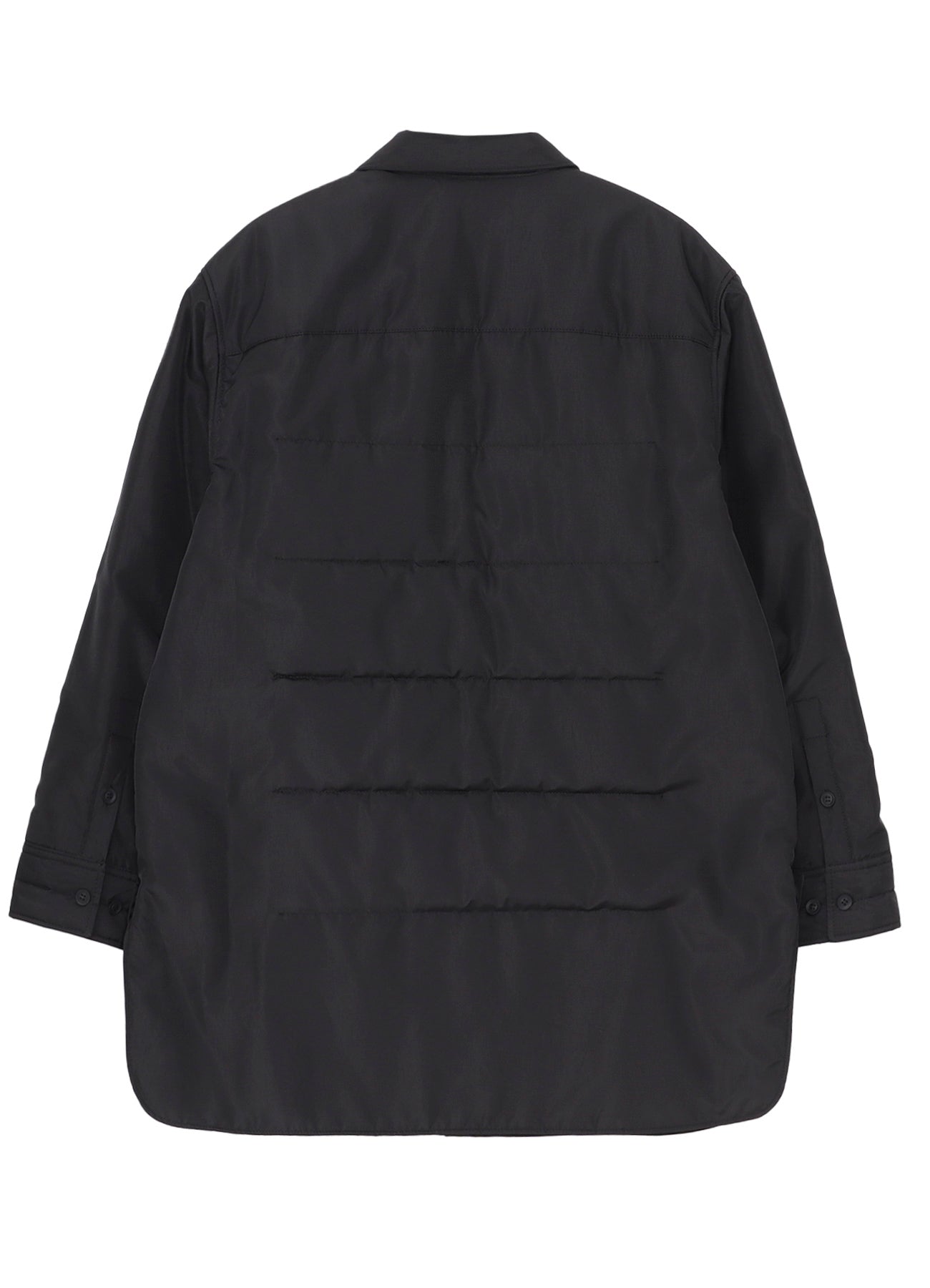 TOBACCO PRINTED DOUBLE LAYER PADDED BLOUSE