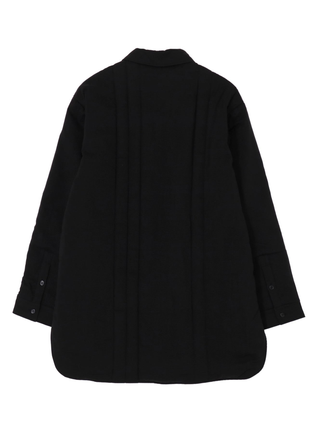 CELLULOSE LAWN DOUBLE PLACKET PADDED BLOUSE