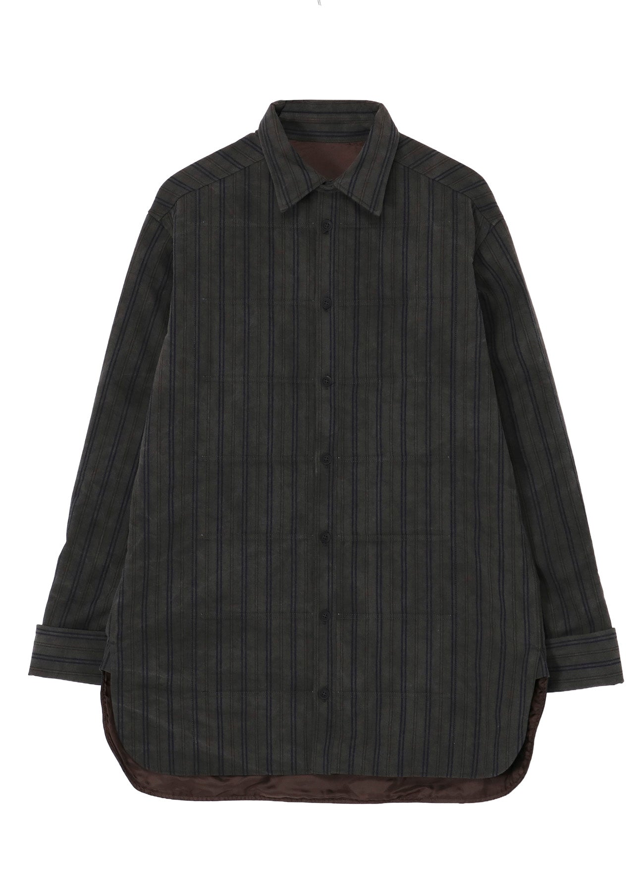 COTTON ST PIGMENT WASHED ST BLOUSE WITH LINING