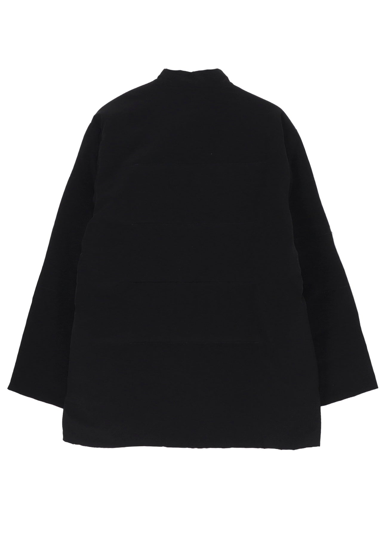 Ta TUXEDO STAND COLLAR REVERSIBLE PADDED BLOUSE