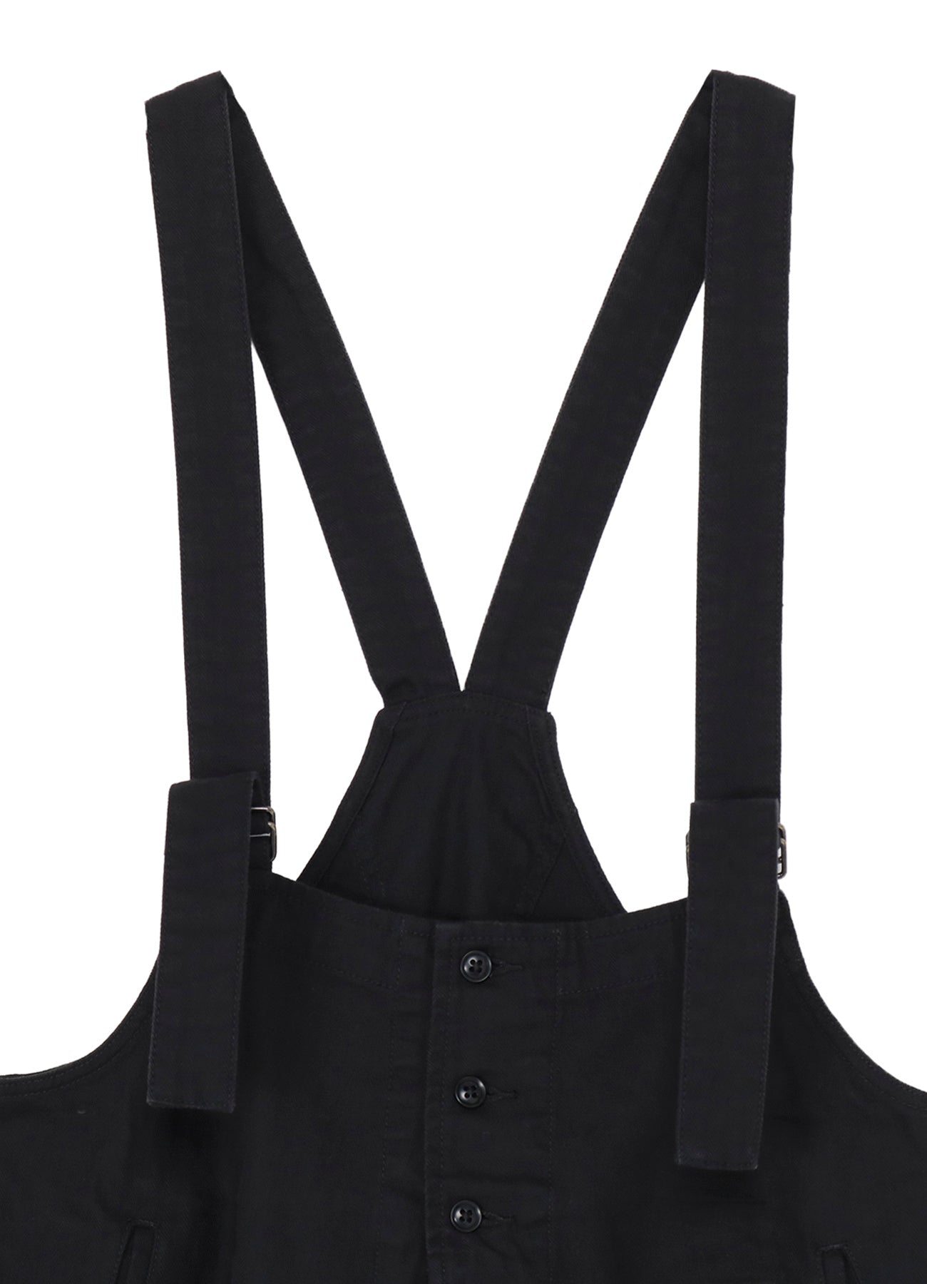 BLACK SCANDAL HERRINGBONE WORK OVERALLS