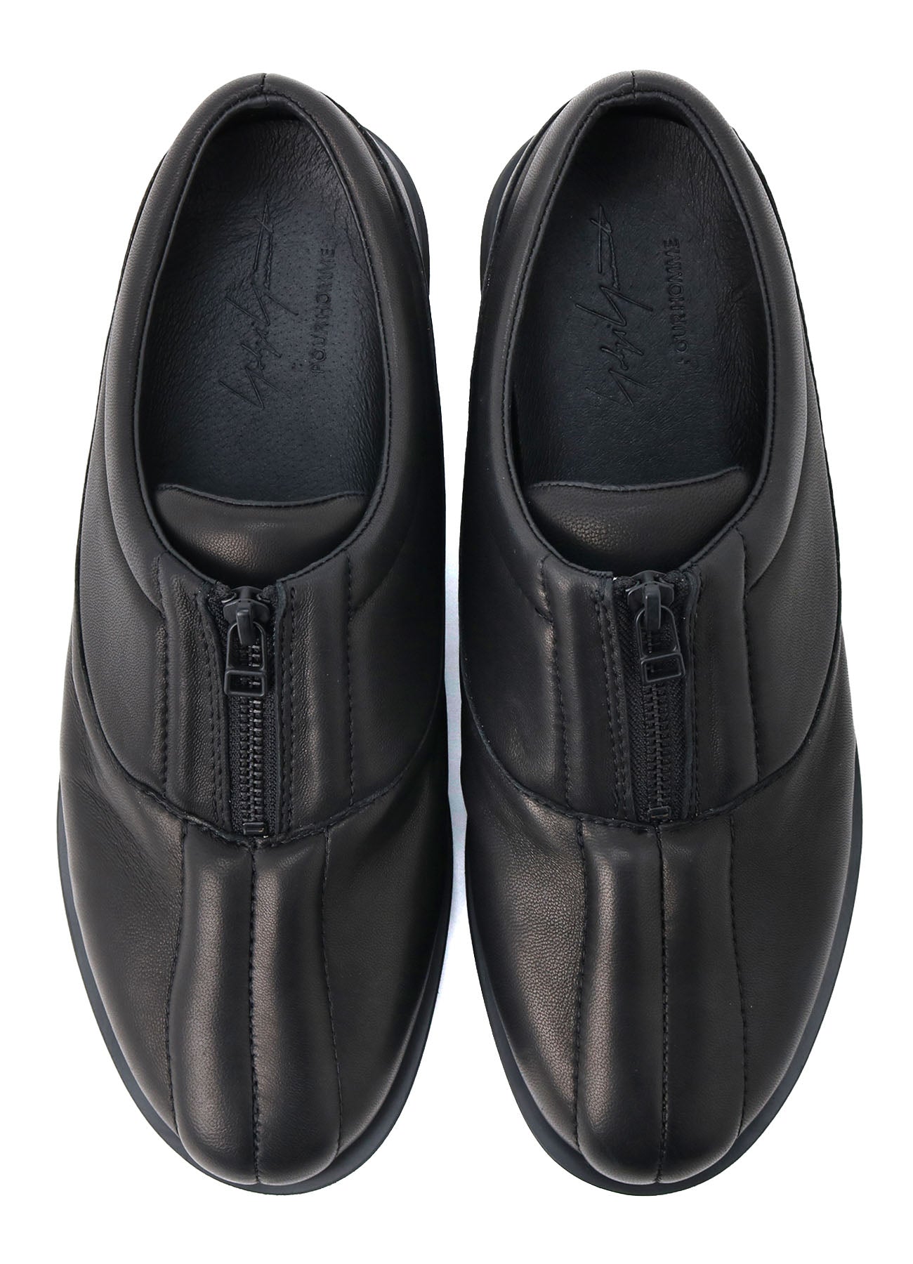 SOFT SHEEP LEATHER FRONT FASTENER SHOES