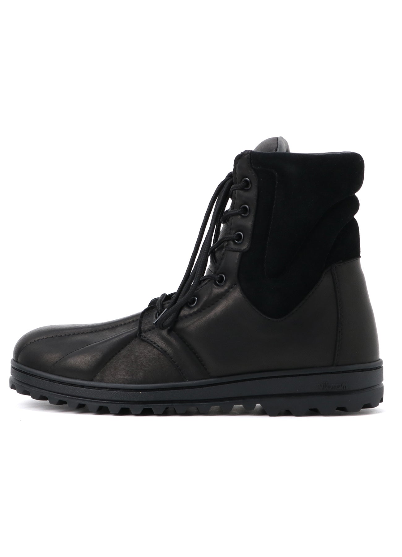 SOFT SHEEP SKIN/VELOUR MILITARY BOOTS