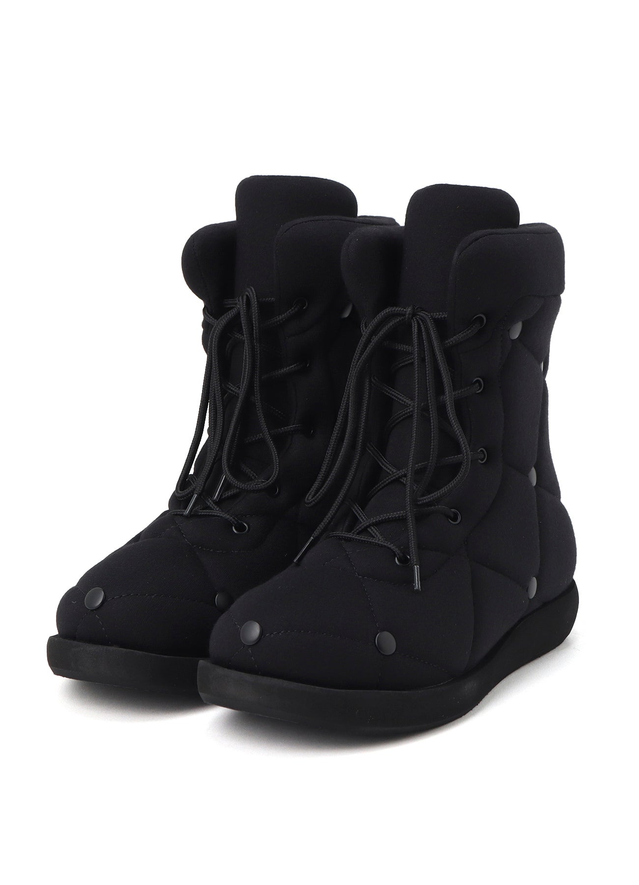 PE/TRICOT BRUSHED SNOW BOOTS