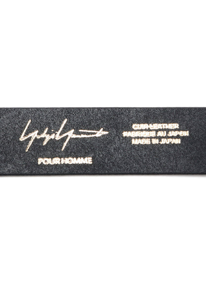 MATT SOFT OIL LEATHER 30MM FREE BELT