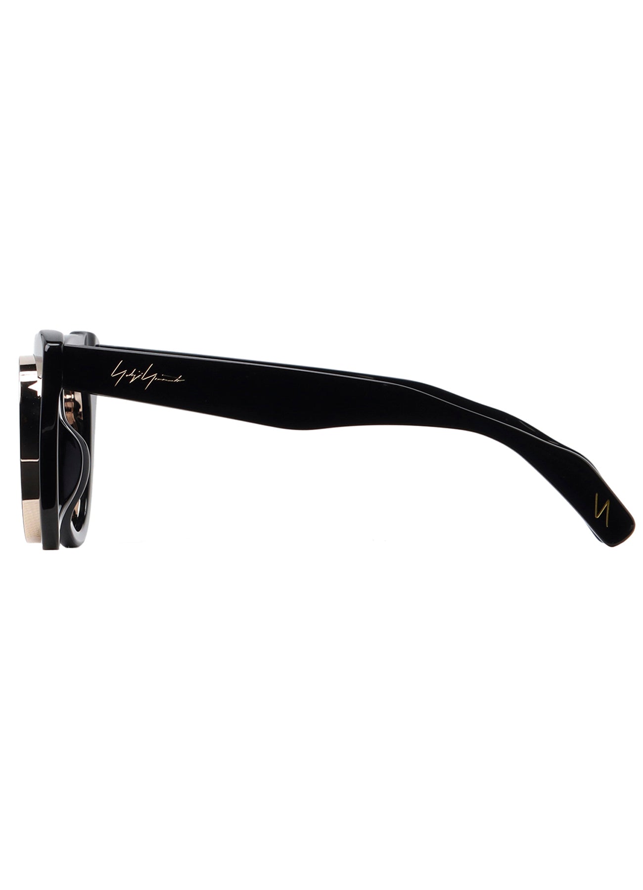 TITANIUM/ACETATE SUNGLASSES B