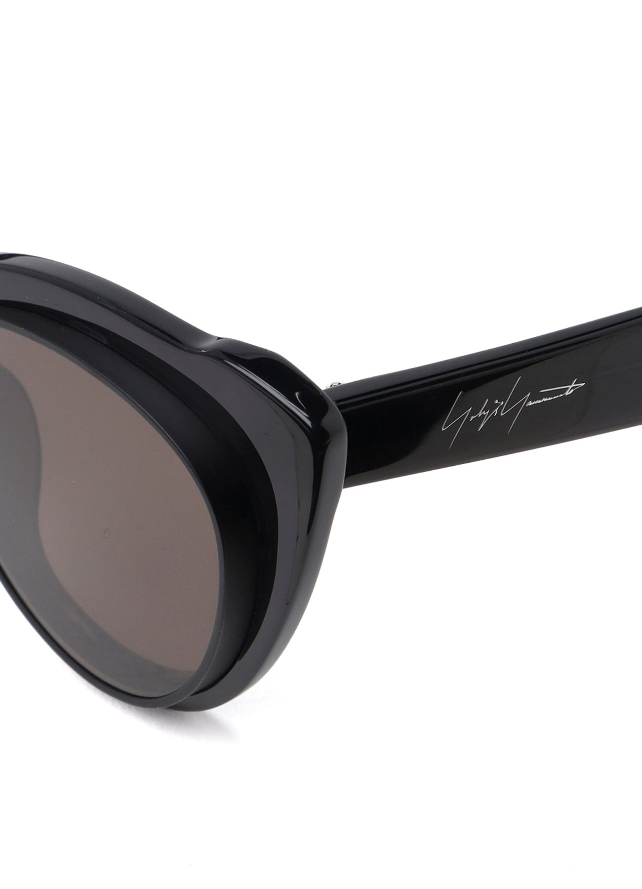 TITANIUM/ACETATE SUNGLASSES B