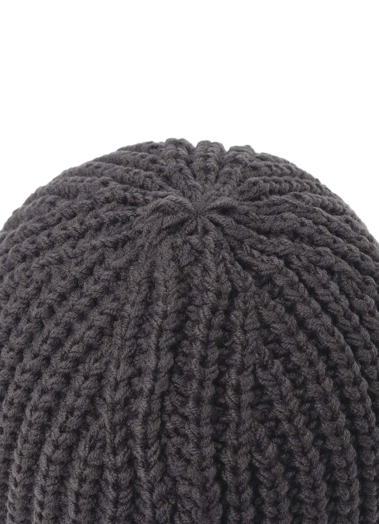 W/AC CARDIGAN STITCH KNIT STITCH HAT