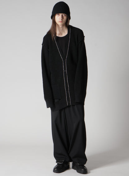 W/AC CARDIGAN STITCH KNIT STITCH HAT