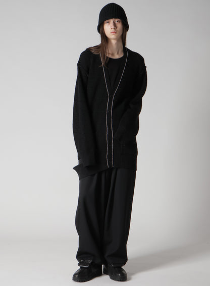 W/AC CARDIGAN STITCH KNIT STITCH HAT