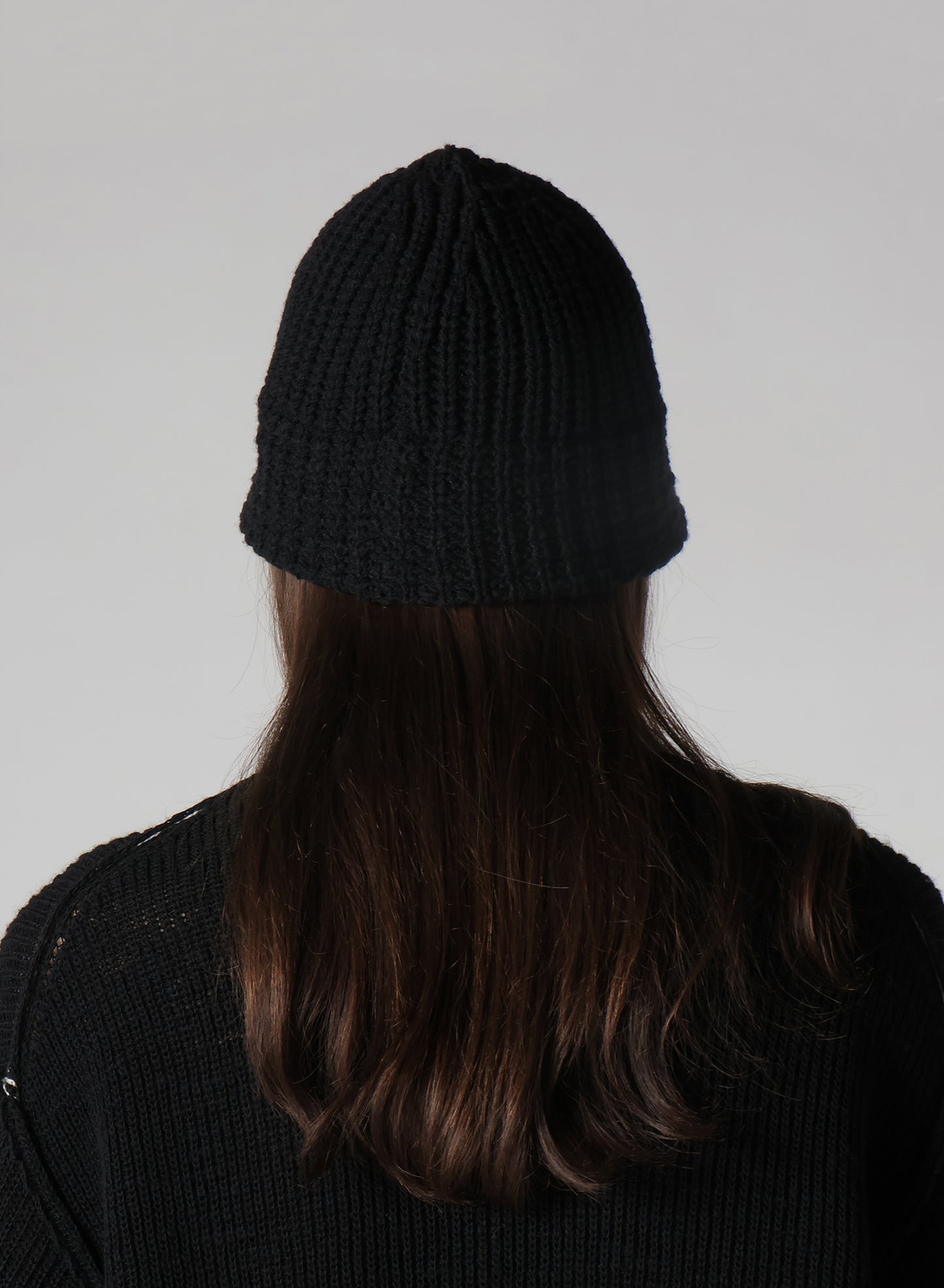 W/AC CARDIGAN STITCH KNIT STITCH HAT