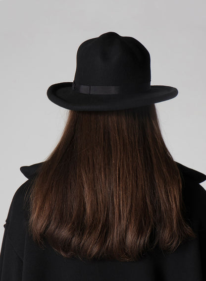 WOOL B TUBE BRIM PLAIN MTN HAT