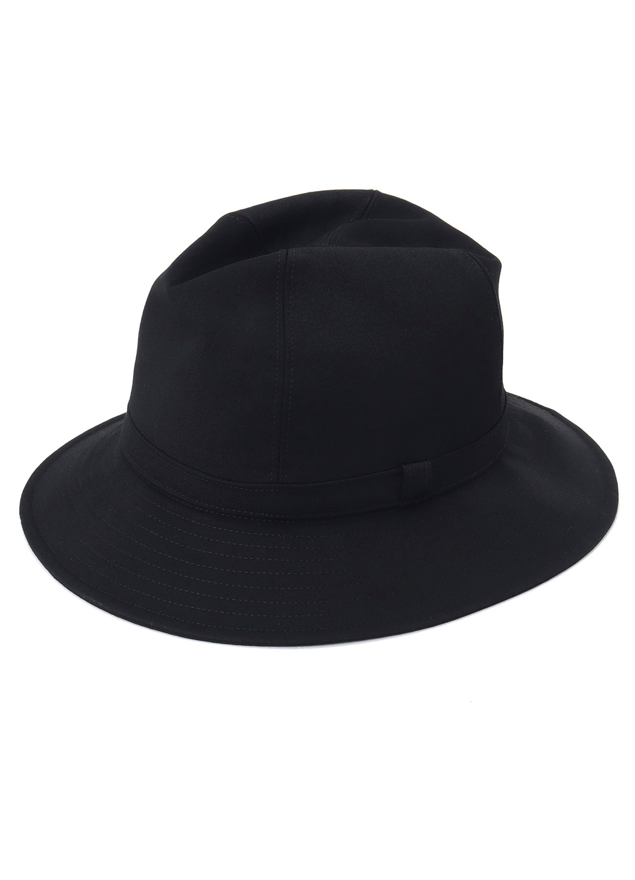 WOOL GABARDINE FEDORA HAT