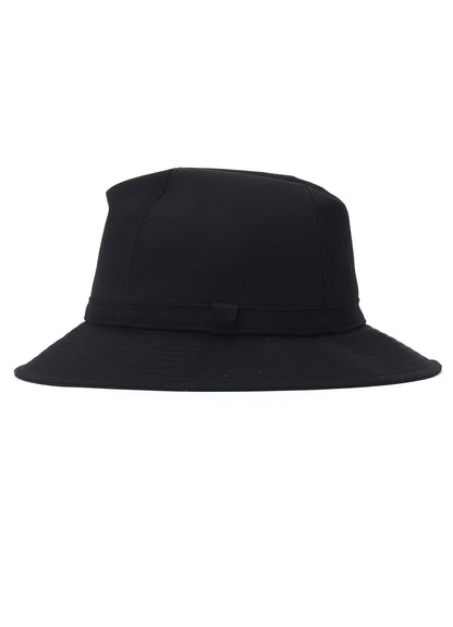 WOOL GABARDINE FEDORA HAT