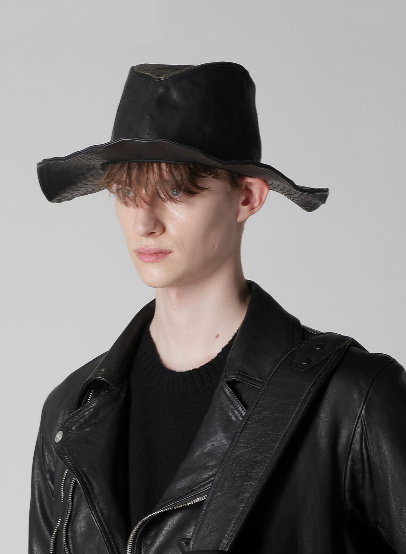 JAPAN TANNIN CALF TEN GALLON HAT