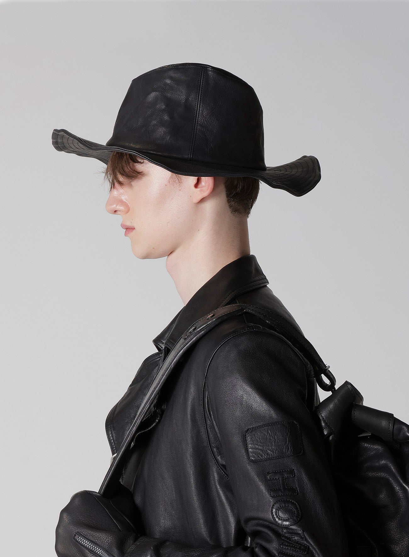 JAPAN TANNIN CALF TEN GALLON HAT