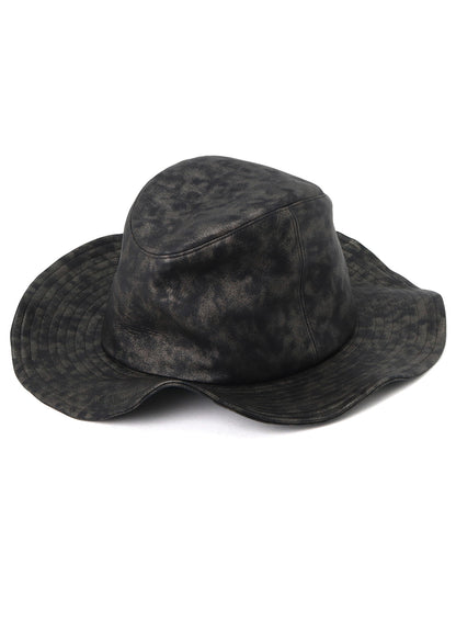 SHEEP SKIN LEO/PT TEN GALLON HAT