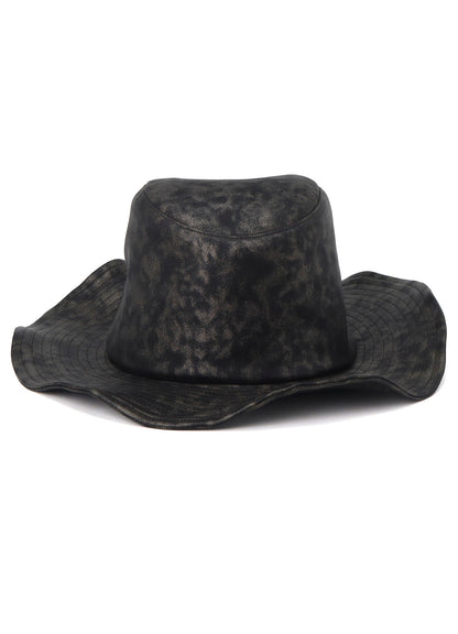 SHEEP SKIN LEO/PT TEN GALLON HAT