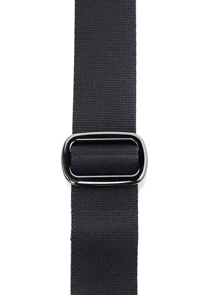 WOOL GABARDINE/NY OBLIQUE ZIPPER SACOCHE