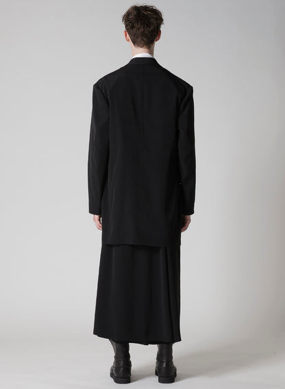 Ta TUXEDO SWITCHING LAPEL JACKET