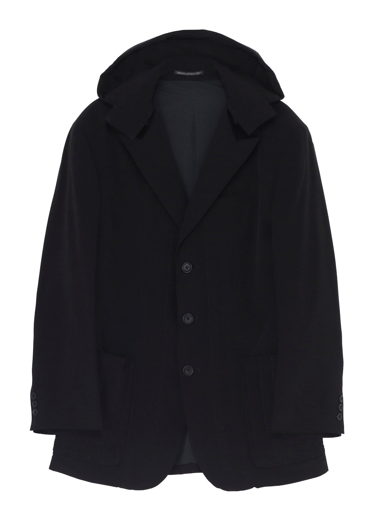 Ta TUXEDO HOODED PADDED JACKET