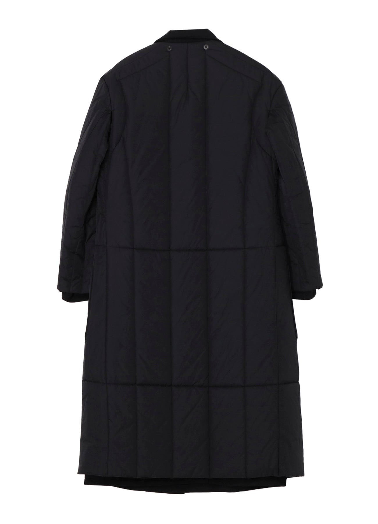 WOOL GABARDINE STAND COLLAR JACKET WITH LINER