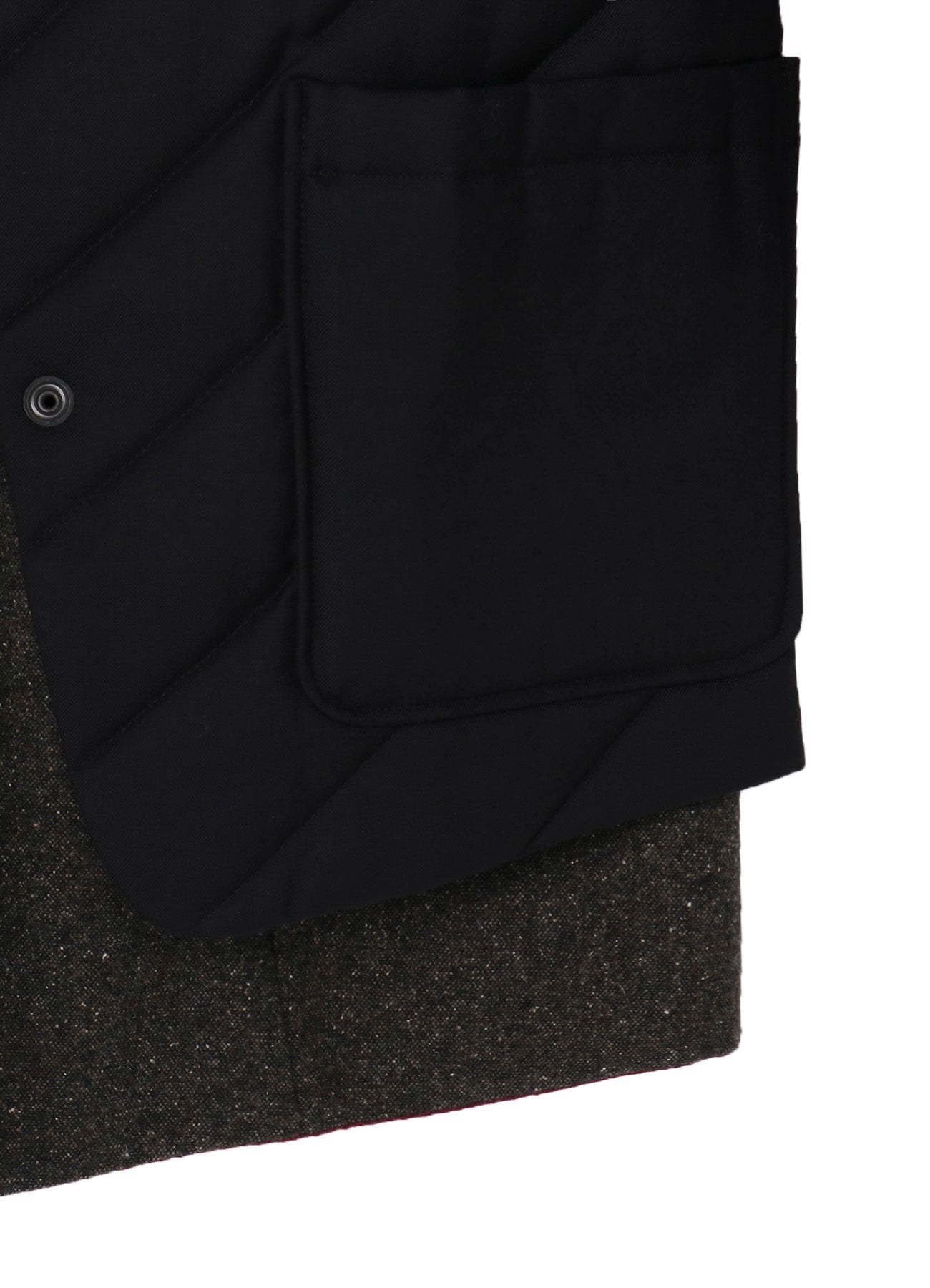DARK RED REVERSIBLE JACKET WITH LINER