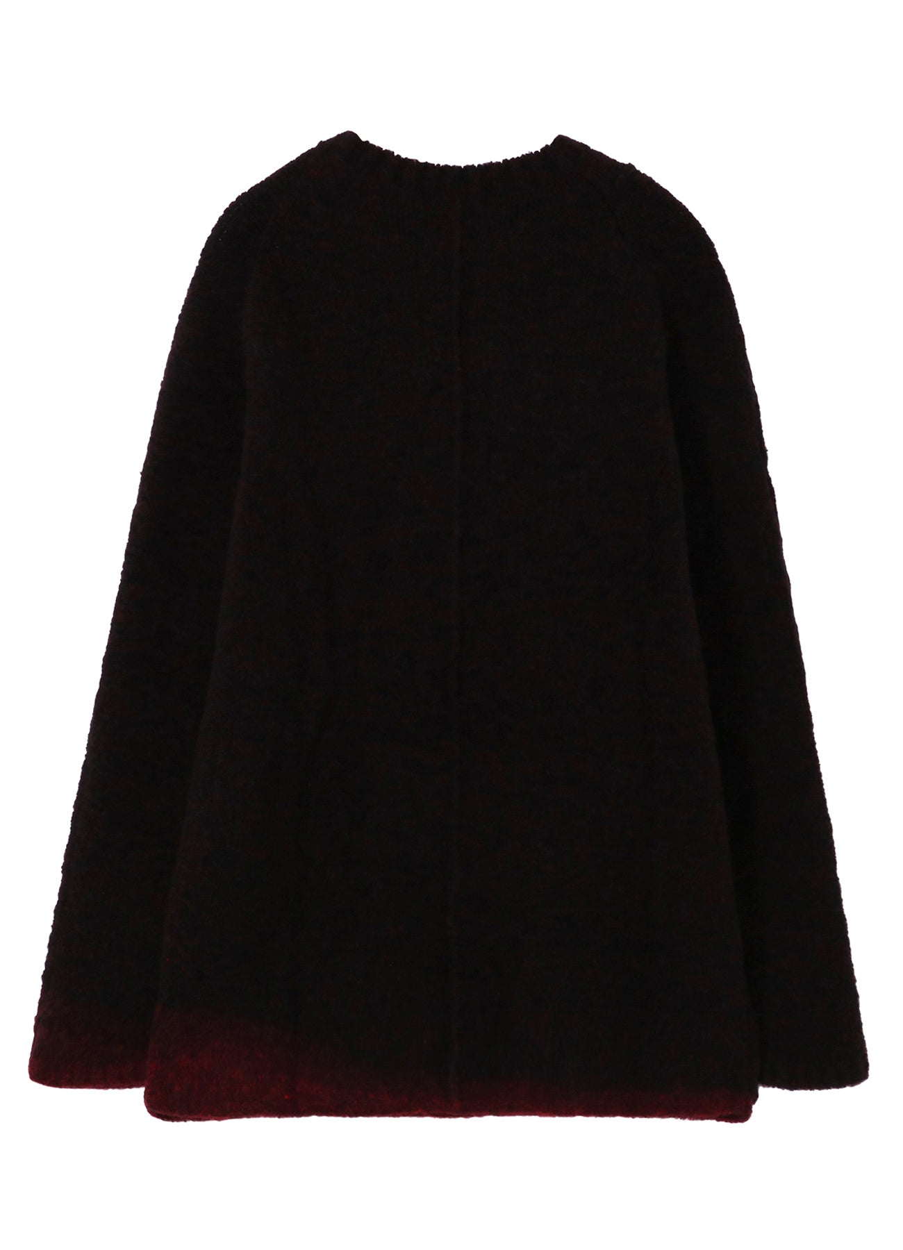 3G1P PLAIN STITCH GRADATION ROUND NECK PO