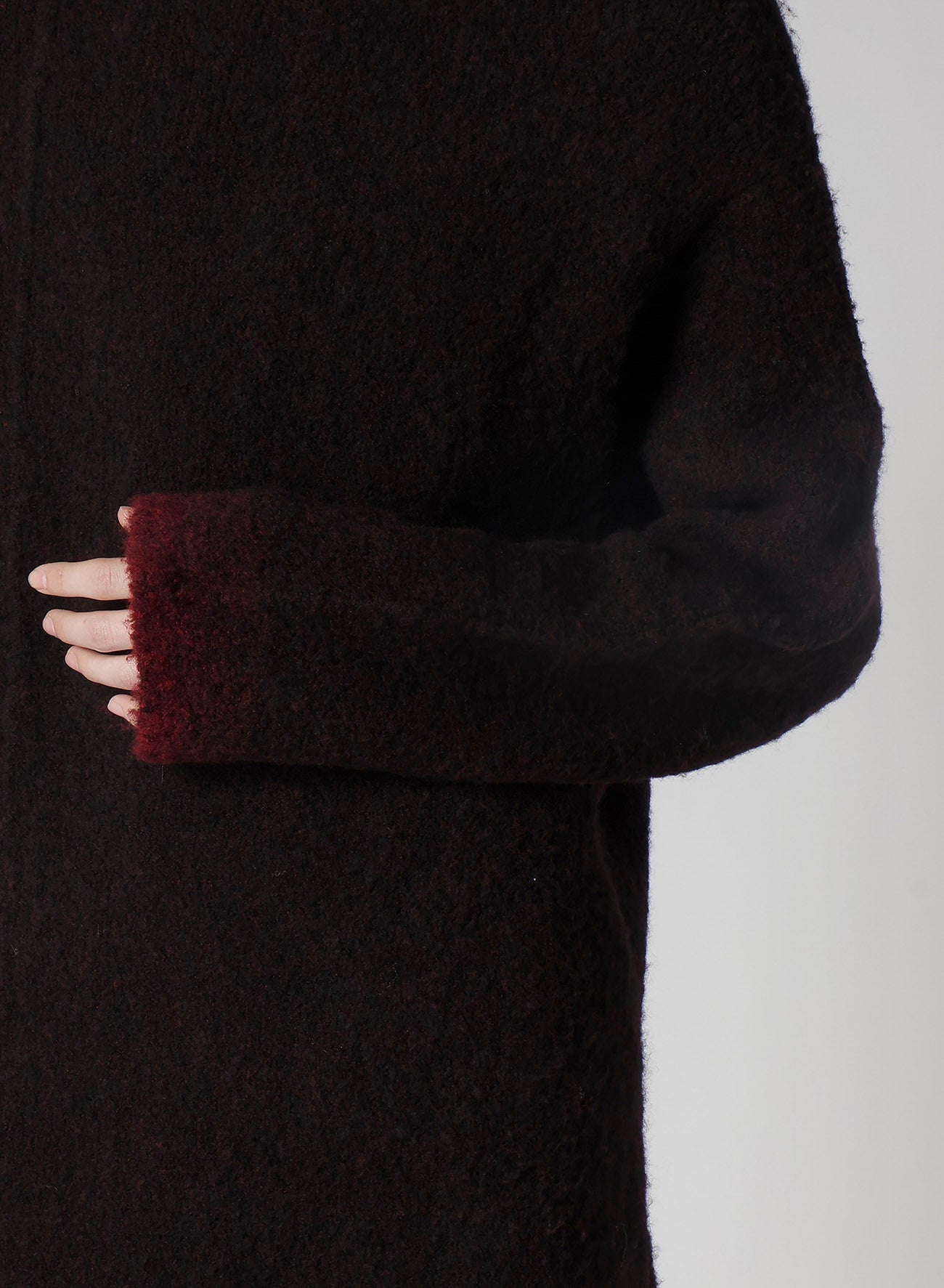 3G1P PLAIN STITCH GRADATION ROUND NECK PO