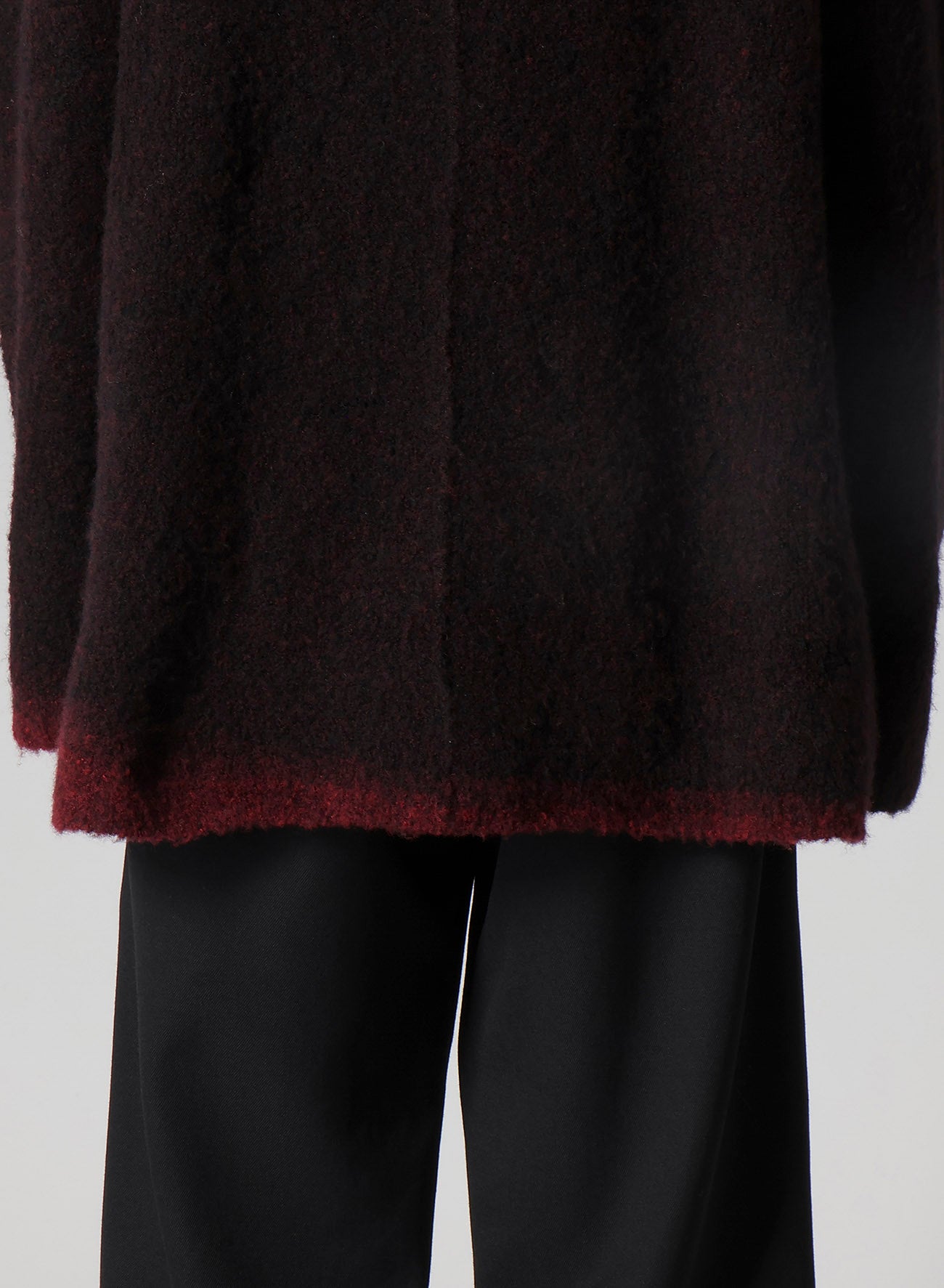 3G1P PLAIN STITCH GRADATION ROUND NECK PO