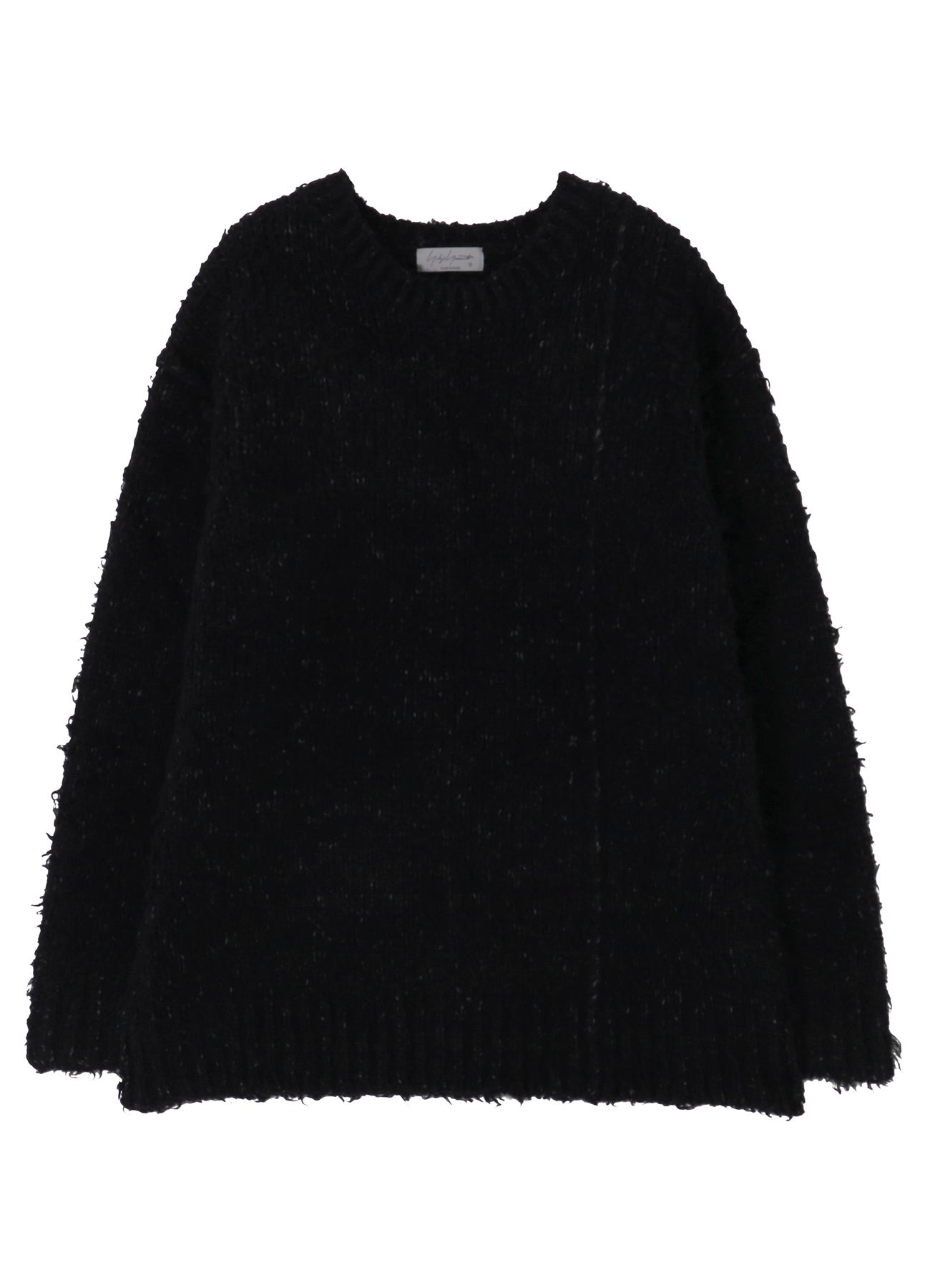 3G1P BRUSHED PLAIN STITCH ROUND NECK PO