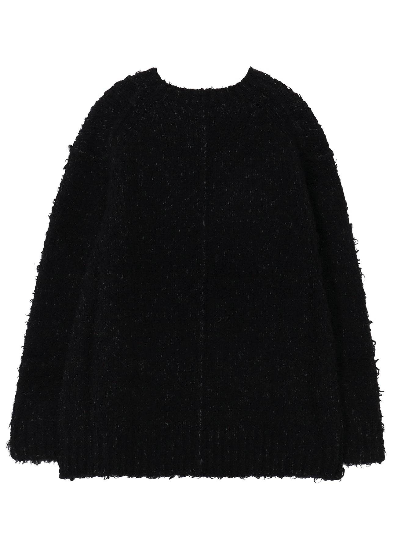 3G1P BRUSHED PLAIN STITCH ROUND NECK PO