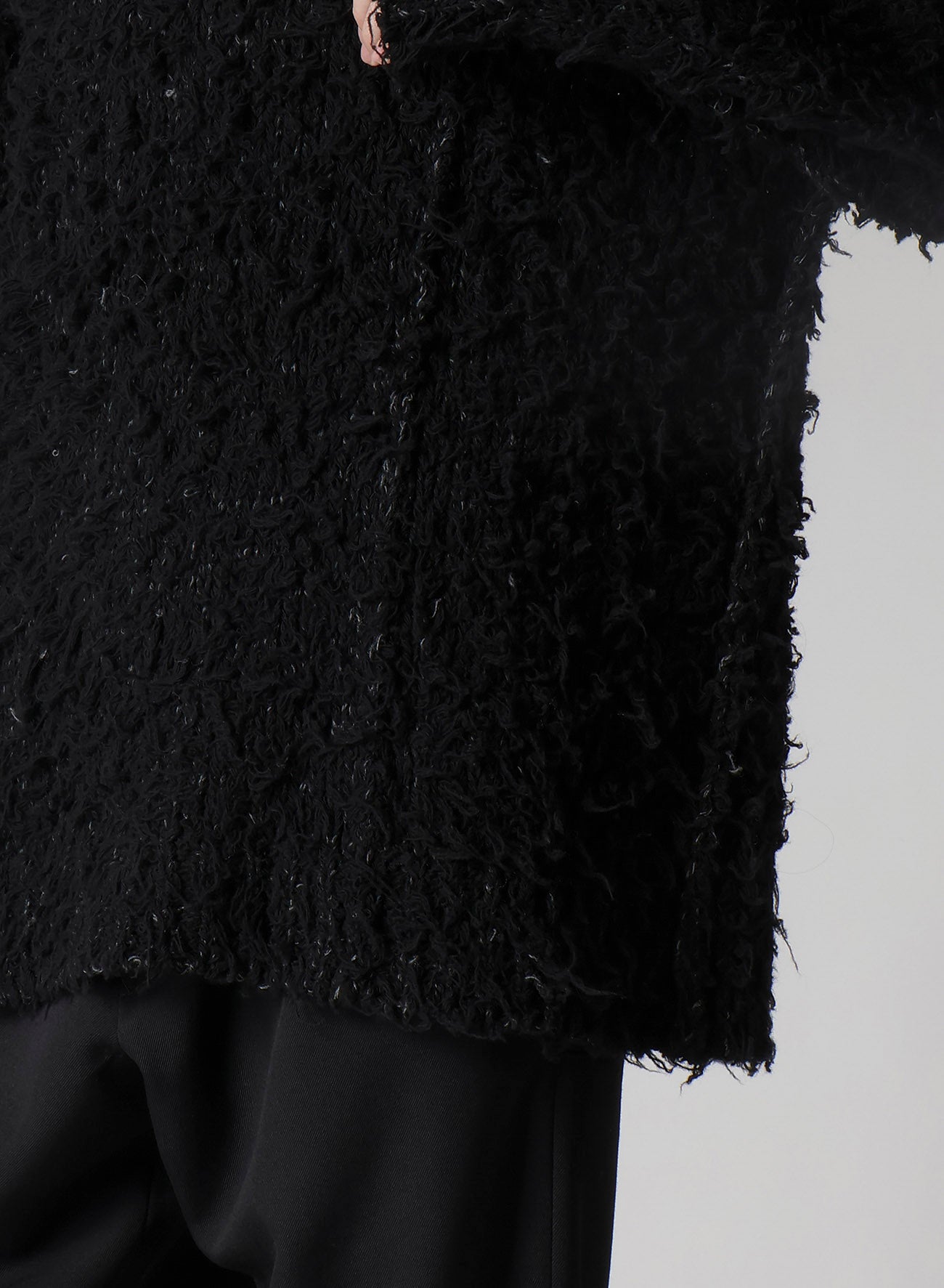 3G1P BRUSHED PLAIN STITCH ROUND NECK PO