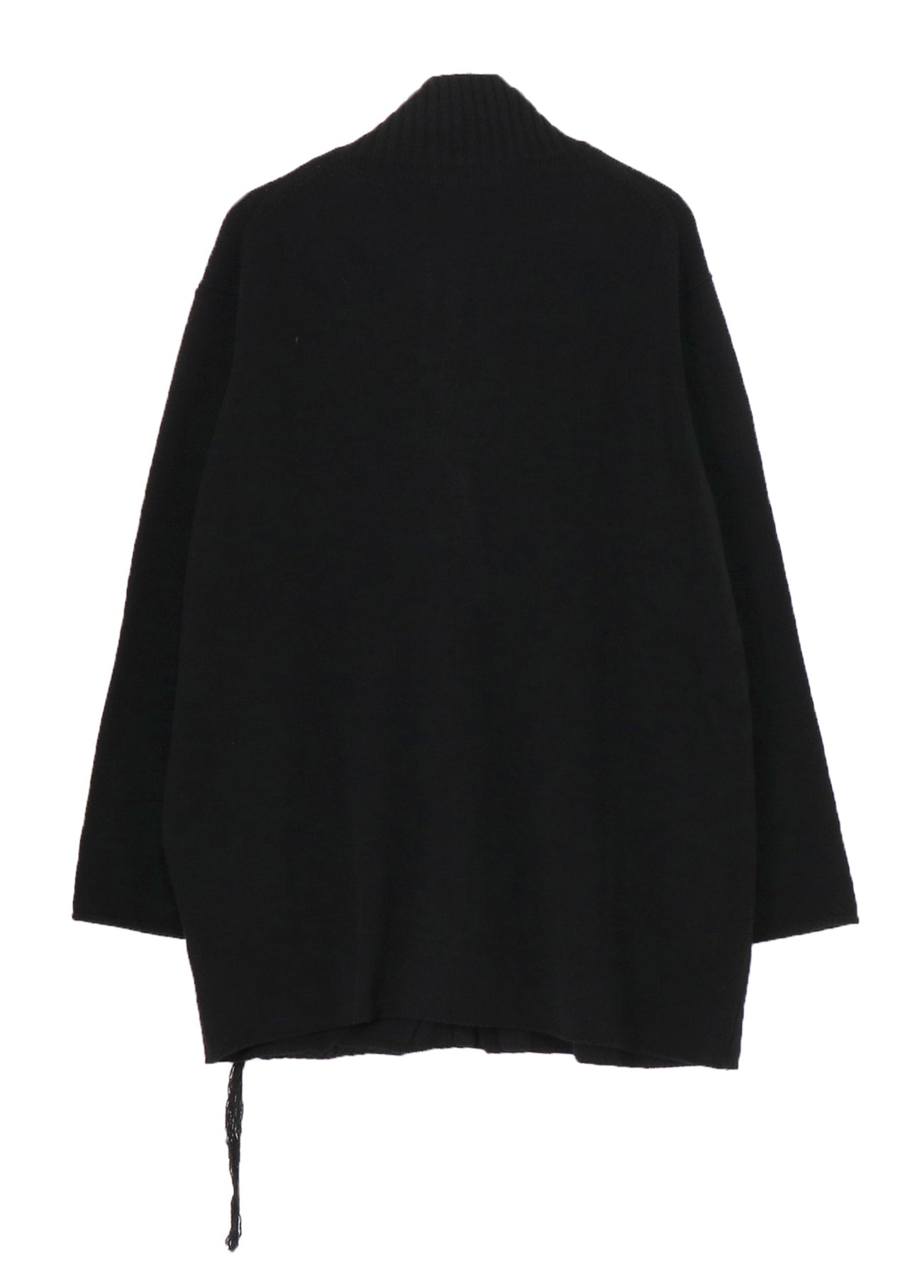 7G1P PLAIN STITCH WITH STRING STRING DETAIL JACKET