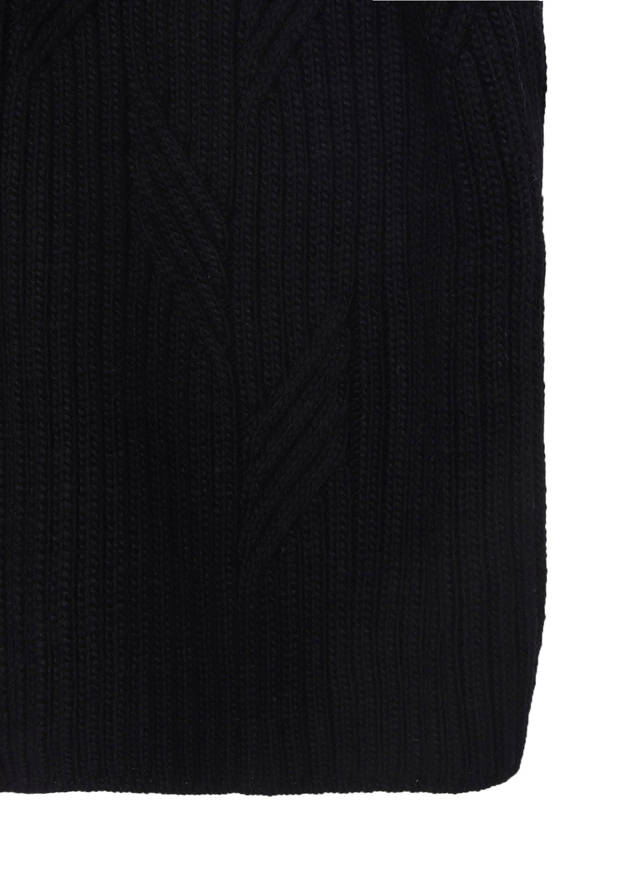 5G1P CABLE+CARDIGAN STITCH ZIP V NECK CARDIGAN